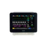 Philips IntelliVue MX450 patient monitor with 12″ touchscreen and modular interface